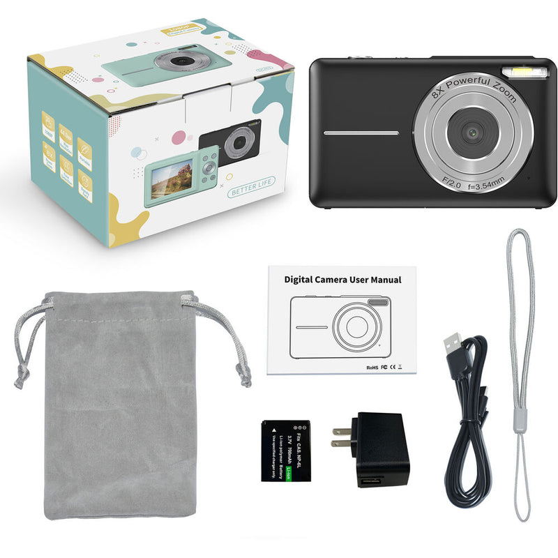 General Brand DC403L-AF Digital Point and Shoot Camera (Black)
