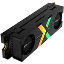 PNY 2TB XLR8 Gaming CS3150 NVMe PCIe 5.0 M.2 Internal SSD with RGB Heatsink