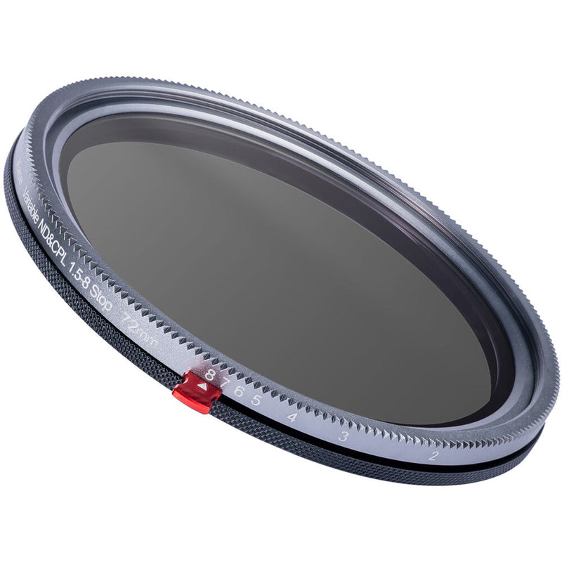 Kase VND & CPL Combo Filter (72, 1.5 to 8-Stop)
