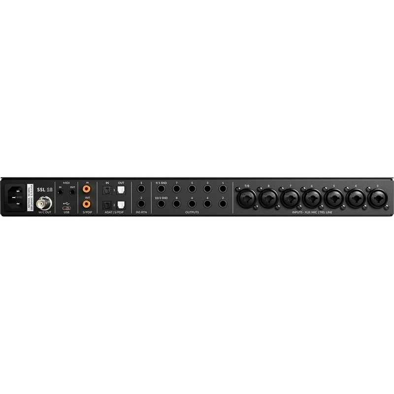 Solid State Logic SSL 18 USB-C Audio/MIDI Interface