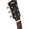 Cort Essence Series Grand Auditorium Acoustic/Electric Guitar (Black Top Semi-Gloss)