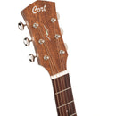 Cort Essence Series Grand Auditorium Acoustic/Electric Guitar (Natural Semi-Gloss)