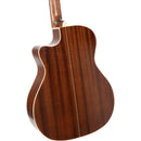 Cort Essence Series Grand Auditorium Acoustic/Electric Guitar (Natural Semi-Gloss)