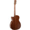 Cort Essence Series Orchestra Model Acoustic/Electric Guitar (Black Top Semi Gloss)