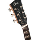 Cort Essence Series Orchestra Model Acoustic/Electric Guitar (Black Top Semi Gloss)