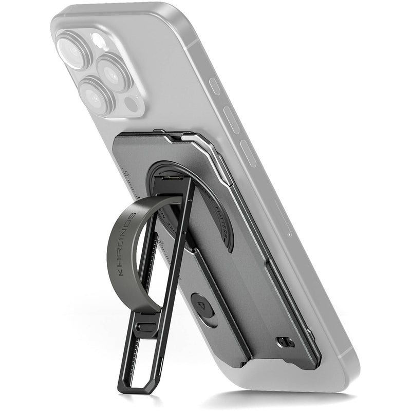 Tilta Khronos Multi-Functional Magnetic Backplate for iPhone 16 Pro Max (Space Gray)