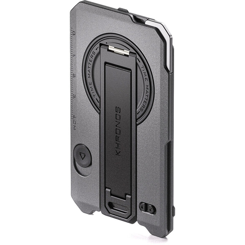 Tilta Khronos Multi-Functional Magnetic Backplate for iPhone 16 Pro Max (Space Gray)