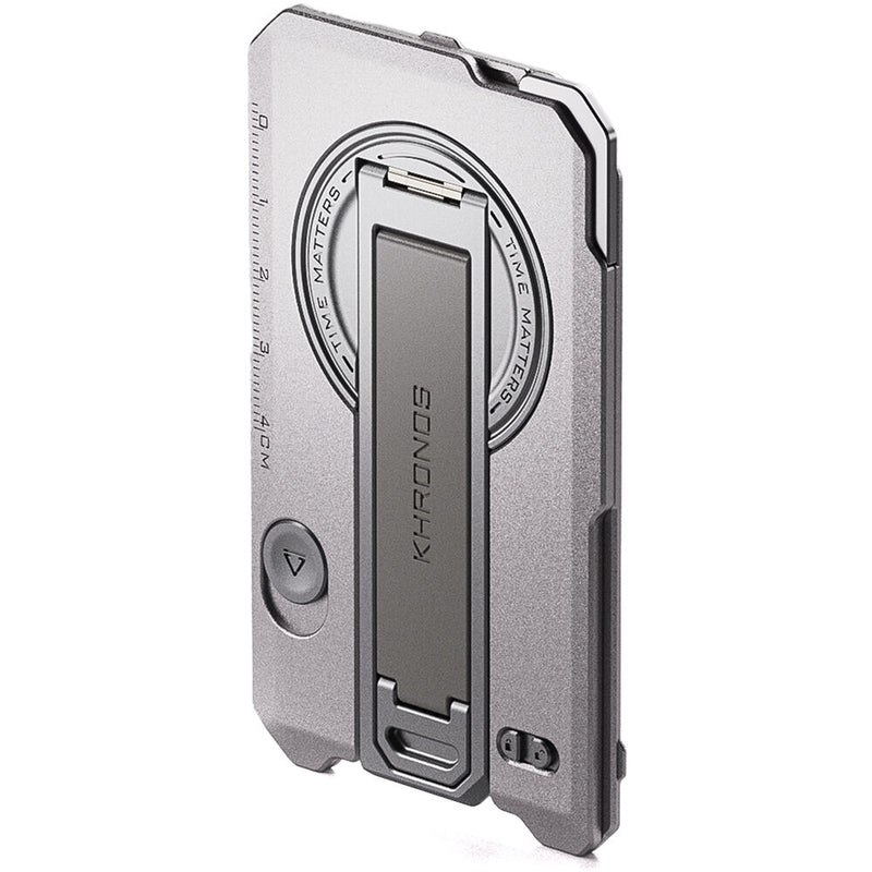 Tilta Khronos Multi-Functional Magnetic Backplate for iPhone 16 Pro Max (Titanium White)