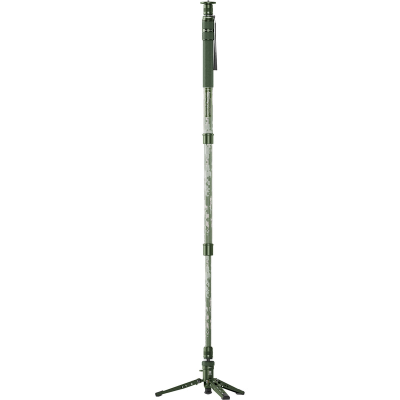Sirui CVM-145P+CT5X 3-Section Carbon Fiber Monopod Kit (Cobalt Green)