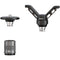 Sirui Black V-Yoke Holder & Metal Gray Quick Release Module