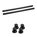 SmallRig 15mm Aluminum Rod Kit with Rod Caps (Pair, Black, 12")