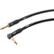 On-Stage Braided Straight 1/4" Male to Right-Angle 1/4" Male Instrument Cable (25')