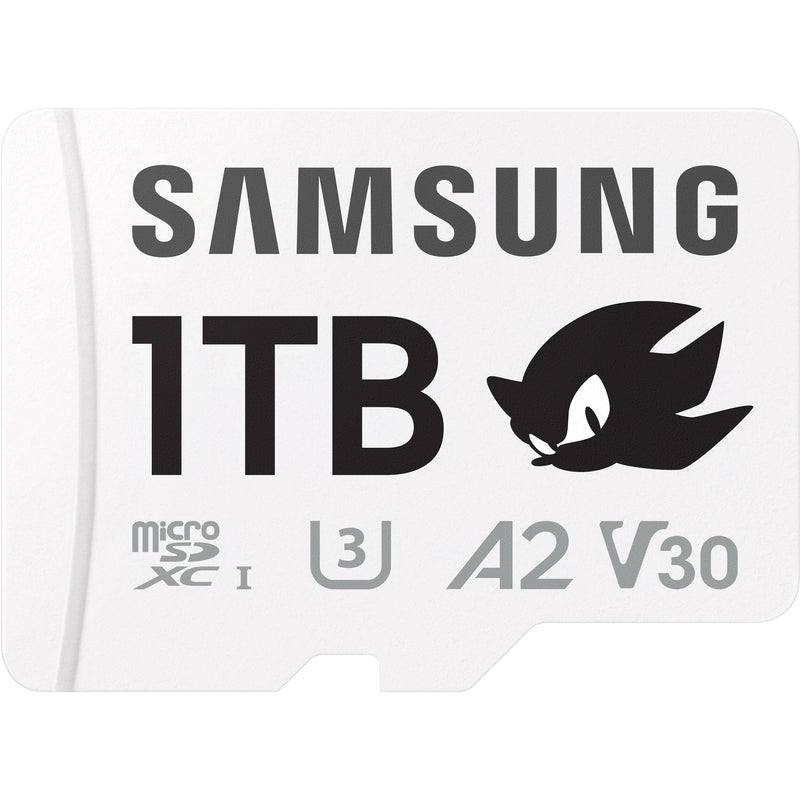Samsung 1TB PRO Plus Sonic the Hedgehog UHS-I microSDXC Memory Card with SD Adapter