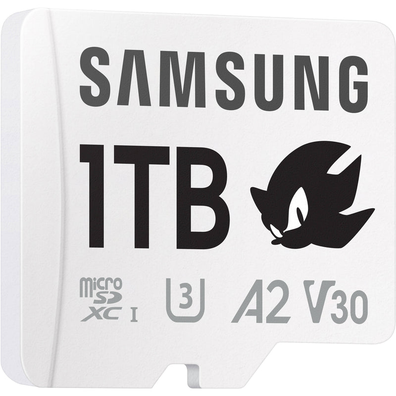 Samsung 1TB PRO Plus Sonic the Hedgehog UHS-I microSDXC Memory Card with SD Adapter