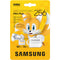Samsung 256GB PRO Plus Sonic the Hedgehog UHS-I microSDXC Memory Card with SD Adapter