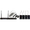 VocoPro Digital-Quad-B-500 Four-Channel UHF Wireless Headset & Lavalier Microphone System (500 MHz)