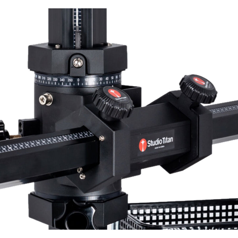 STUDIO TITAN AMERICA Rotating Commercial Studio Stand with Leg Weight Set (10')