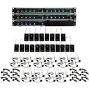 VocoPro Digital-Play-20 Wireless System with 20 Headset/Lavalier Microphones (500 to 900 MHz)