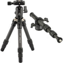 Oben CTT-1000 Carbon Fiber Tabletop Tripod with Lateral Adapter Kit