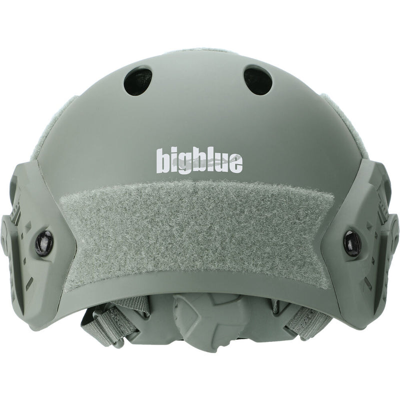 Bigblue Dual-Light Dive Helmet with Adjustable Mounts (Urban Gray, X-Large)