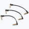On-Stage Production-Grade Flat Patch Cable Right-Angle to Right-Angle (6", 60-Pack)