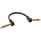 On-Stage Production-Grade Flat Patch Cable Right-Angle to Right-Angle (6", 60-Pack)