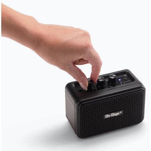 On-Stage Travel Guitar Amp with Rechargeable Battery