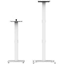ProX DJ Lighting Stands for Moving Head Or Lighting Speaker (Pair, White)