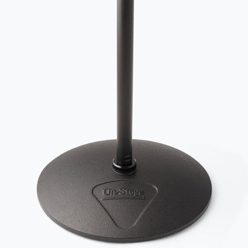 On-Stage MS9510 One-Handed Mic Stand with Round Base