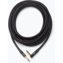 On-Stage Braided Straight 1/4" Male to Right-Angle 1/4" Male Instrument Cable (15')