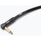 On-Stage Braided Straight 1/4" Male to Right-Angle 1/4" Male Instrument Cable (25')