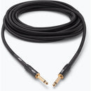 On-Stage Braided Straight 1/4" Male to Straight 1/4" Male Instrument Cable (15')