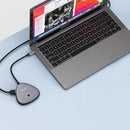 Verbatim WDA-02 Share My Screen 4K USB-C Wireless Display Adapter with USB Hub and Card Reader
