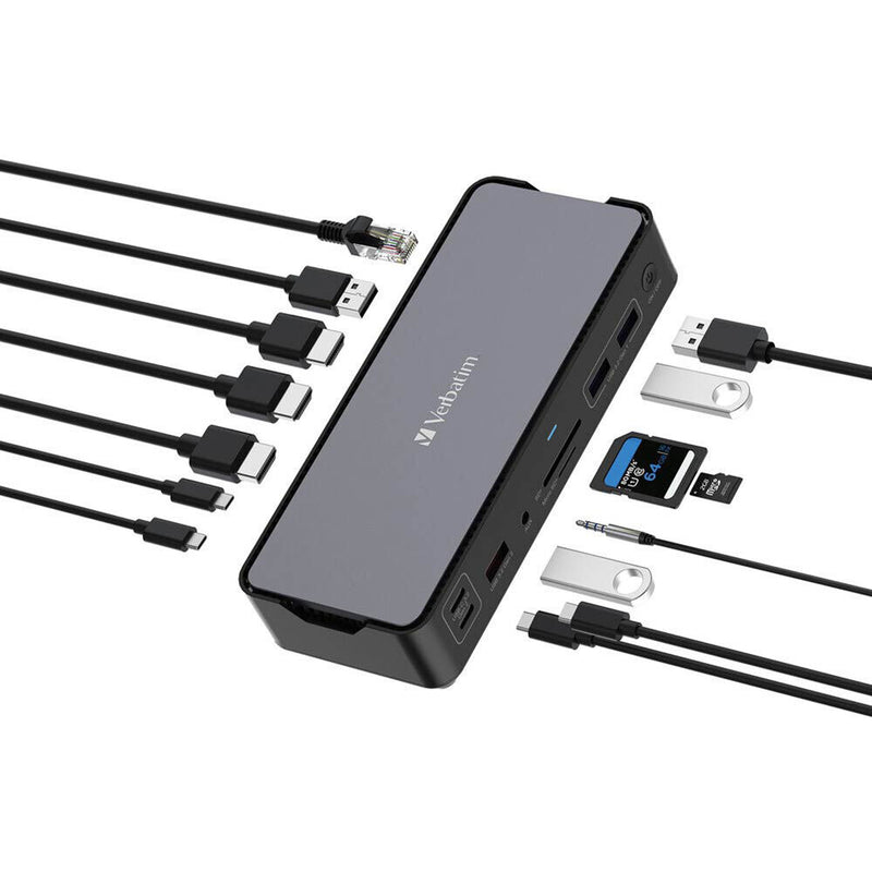 Verbatim 15-in-1 USB-C Pro Docking Station
