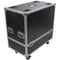 ProX 2-Speaker Flight Case for QSC KW152 Speakers - 33"H x 18"W x 16"L