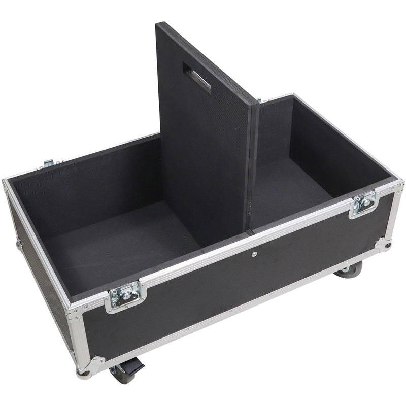 ProX 2-Speaker Flight Case for QSC KW152 Speakers - 33"H x 18"W x 16"L