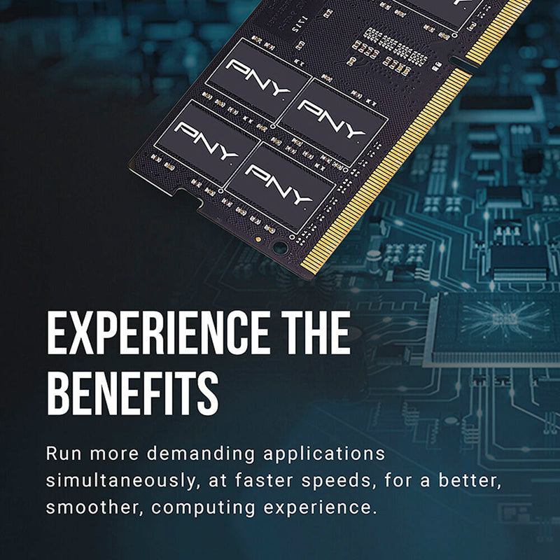 PNY 32GB Performance DDR4 3200 MHz SO-DIMM Memory Module (1 x 32GB)
