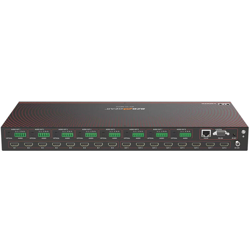 BZBGEAR BG-4K-88MA 8x8 UHD 4K HDMI 2.0 Matrix Switcher