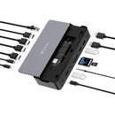 Verbatim 15-in-1 USB-C Pro Docking Station with 256GB Vi3000 SSD