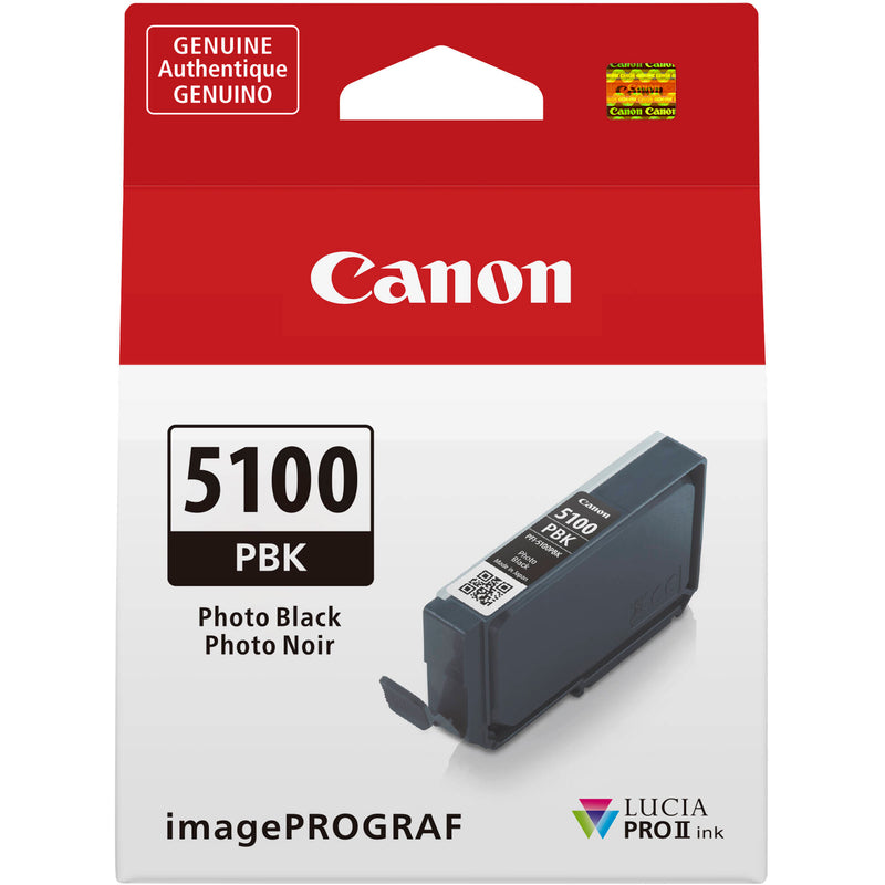 Canon PFI-5100 LUCIA PRO II Photo Black Ink Tank (14.4mL)