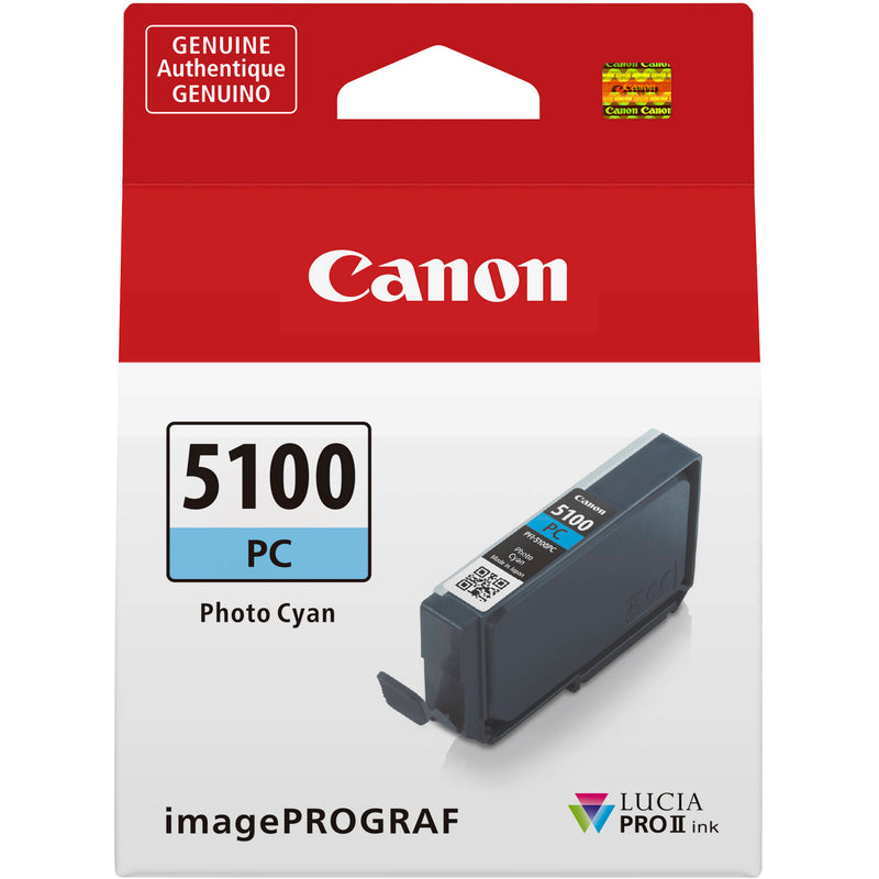 Canon PFI-5100 LUCIA PRO II Photo Cyan Ink Tank (14.4mL)