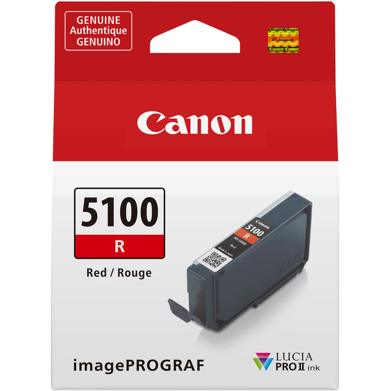 Canon PFI-5100 LUCIA PRO II Red Ink Tank (14.4mL)