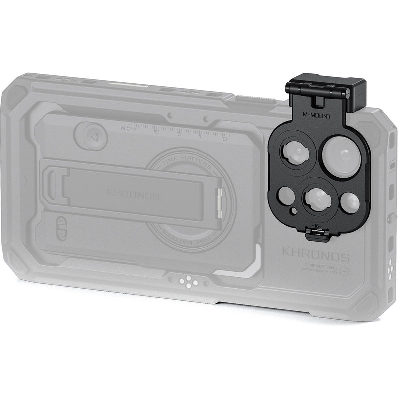 Tilta Khronos M-Series Mount Lens Adapter for iPhone 16 Pro and Pro Max (Black)
