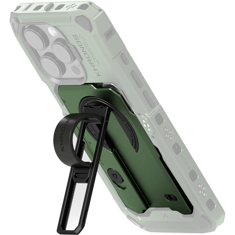 Tilta Khronos Multi-Functional Magnetic Backplate for iPhone 16 Pro (Forest Green)
