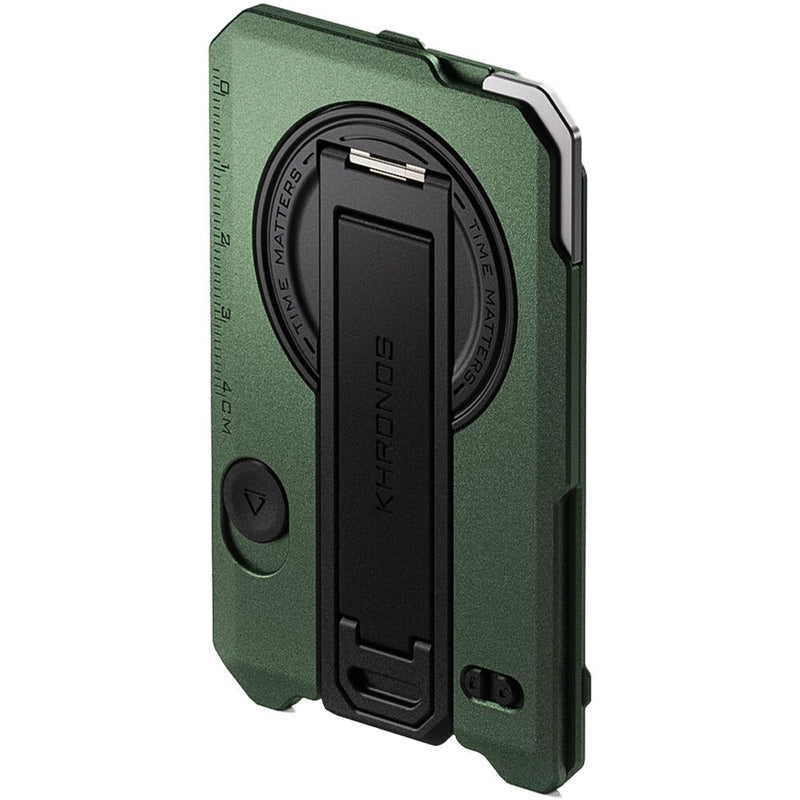Tilta Khronos Multi-Functional Magnetic Backplate for iPhone 16 Pro (Forest Green)
