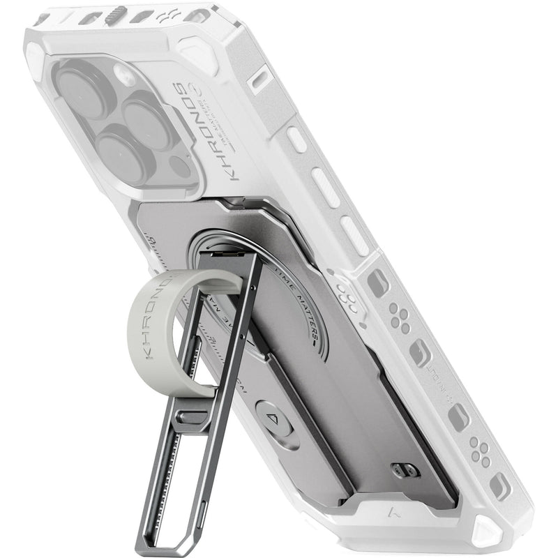 Tilta Khronos Multi-Functional Magnetic Backplate for iPhone 16 Pro (Titanium White)