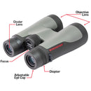 Winchester 10x50 Supreme Binoculars (Black/Gray)
