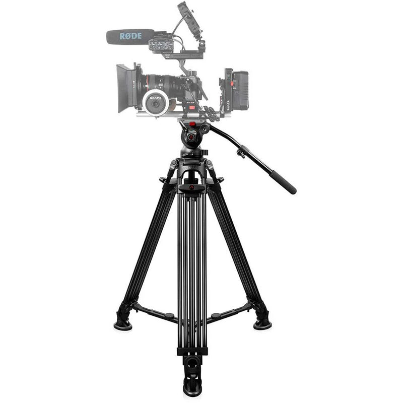 SHAPE Freelance Heavy-Duty Tripod with Fluid Head