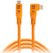 Tether Tools TetherPro Optima USB-C Cable (6', High-Visibility Orange, Right-Angle)