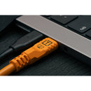 Tether Tools TetherPro Optima USB-C Cable (10', High-Visibility Orange)